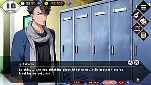 doukyuusei satomi's events and ending with short hair asian student