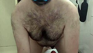 i’m riding my huge bad dragon xl dildo like crazy today.