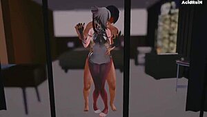 Arlecchino Anime Hentai Detailed Scenes