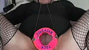 Crossdressing sissy explores self in gay bdsm scene