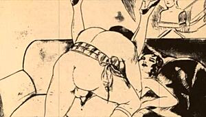 Vintage Erotic Illustration