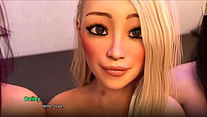 wvm 157 sexy foursome with three gorgeous teens riding hard in group action