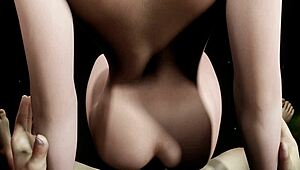 WOW! Tomboys Friend Rides Your Cock Hard to Cum for the Universal Spell!