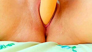 Little Cutie Intensely Masturbates Tight Hole With Big Rubber Cock In Homemade Teen 18+ Scene