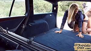 desperate teen christen courtney fucks for ride in public pov