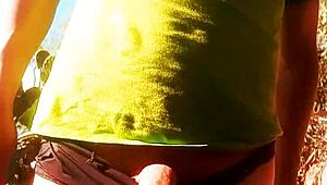 Boy Feels Intense Pleasure While Masturbating Alone in His Room