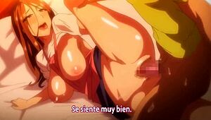 Milf and the Pleasure Is in Her Hentai Scene