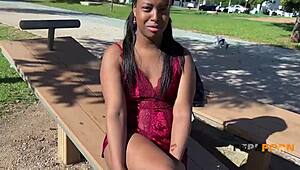 Ebony Colombian Babe Paris Delivers Amazing Squirts in Hardcore Ride