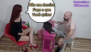 Boss Fucks Submissive Employee To Keep Her Job