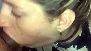 Latina amateur performs deepthroat on black cock