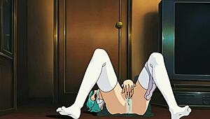 Twin Sisters in Uncensored Hentai Threesome