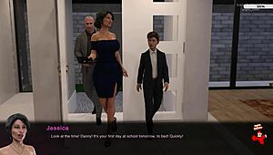 Ru nd 13 - Stepmom flashing pussy under table at work! 😏