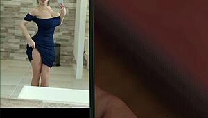 Ru nd 13 - Stepmom flashing pussy under table at work! 😏