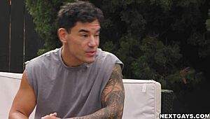 Wow! Stunning gay sex with JC Hunt and Ryer Owens