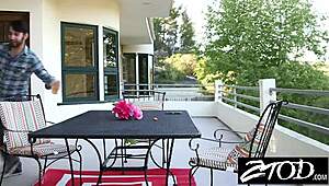 I love watching this big tit biker milf get fucked and cumshot