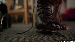 Foot Fetish Experience in Our Favorite Flirt Hotel