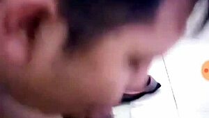 Hot Asian Guy Delivers an Intense Blowjob in Steamy Action