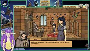 Witch Trainer Silver Part 20: Brunette Teacher Engages In Sexy Hentai Adventures With Big Tits