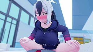 Intense Demon Fucks Teacher in Hentai