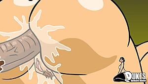 Last night, I slammed my teacher’s ass in wild hentai style. Crazy big cock action!