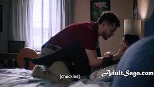 Sex demons can't resist Asian teen 18+'s wild appetite 😈