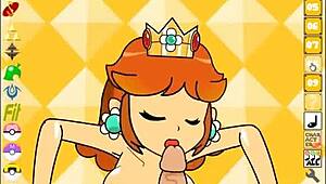 Ppppu Game Featuring Mario Princess Daisy