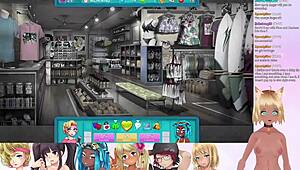 Vtuber Lewdneko Experiences Emotional Group Play in Huniepop 2 Double Date