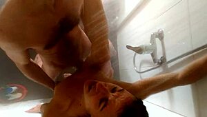 Anime Hentai Girl Blows Monster Cock In Shower, Swallows Cum