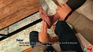 a petal among thorns 2 in the game with petite teen in skirt