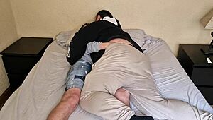 The chubby couple sucks cocks in this short bisexual video