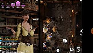 Big-ass milf masturbates in corruption town cap2.