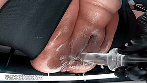 Fat Wet BBW Queen Dominates in Bed