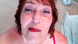 Dawnskye Looks Stunning While Smoking a Cigarette in Sexy Thong