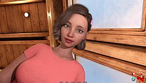 a petal among thorns 2 in the game with petite teen in skirt