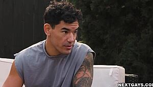 Wow! Stunning gay sex with JC Hunt and Ryer Owens