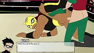 Jinx engages in intense sexual encounters in 18Titans part 13.