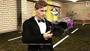 yo, check this gameplay of knockout master part 11 with the hot redhead!