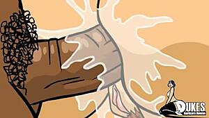 Last night, I slammed my teacher’s ass in wild hentai style. Crazy big cock action!