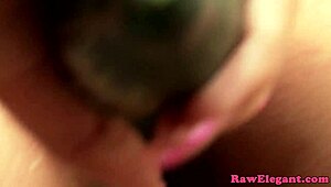 Euro Lesbian Angel Rivas Toys Tight Ass