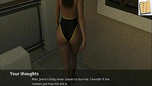 Specific deepthroat scene in WVM 26 featuring a hot brunette with big tits in 3D anime