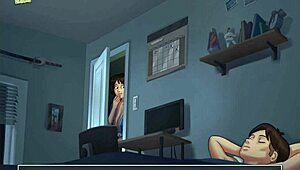 summertime saga with big tits and monster cock action