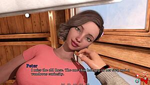 a petal among thorns 2 in the game with petite teen in skirt