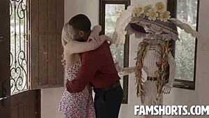 teen babysitter chloe rose takes on the big black cock at isiah maxwell's house