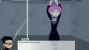 Jinx engages in intense sexual encounters in 18Titans part 13.