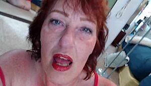 Dawnskye Looks Stunning While Smoking a Cigarette in Sexy Thong