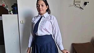 Failed Final Exam but Fucked Teacher Hard to Pass!