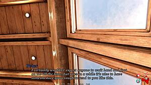 a petal among thorns 2 in the game with petite teen in skirt