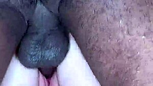 Tatted White Girl Takes Rough Black Cock in Intense Interracial Bareback