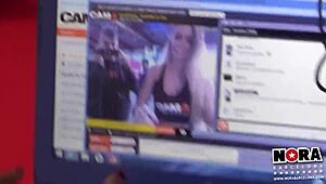 Erotic Porto Party with Blonde Milf in 2016