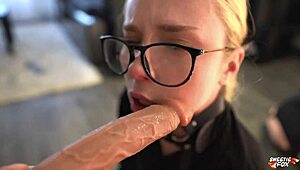 Girl gagged in deepthroat and sex video